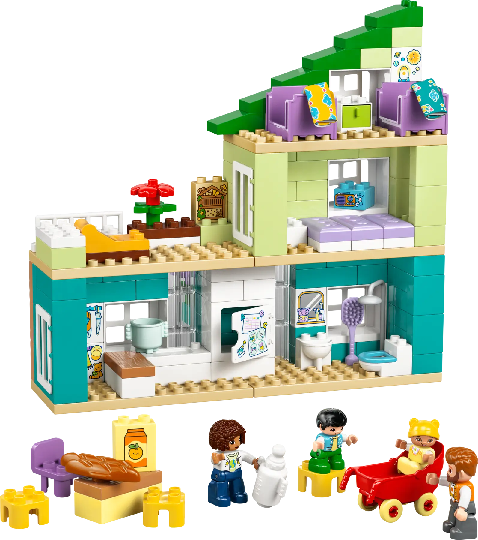 Lego 3 in 1 Modern Family House with Figures (10470)