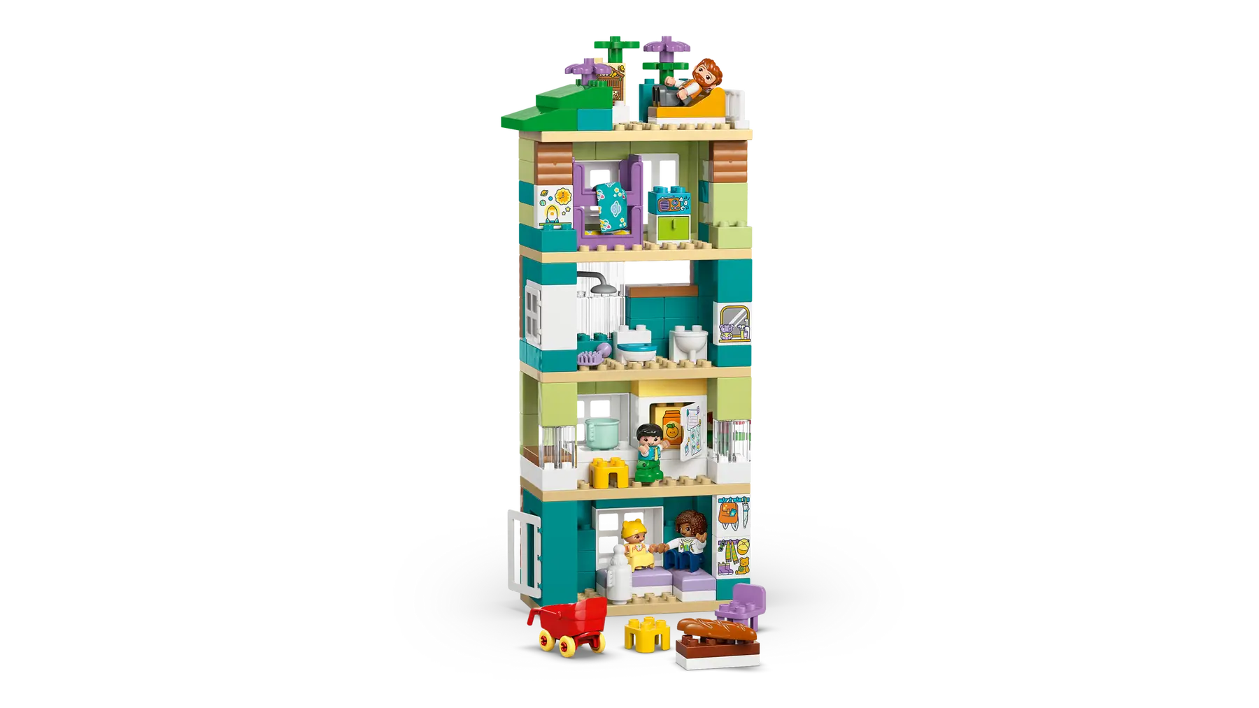 Lego 3 in 1 Modern Family House with Figures (10470)
