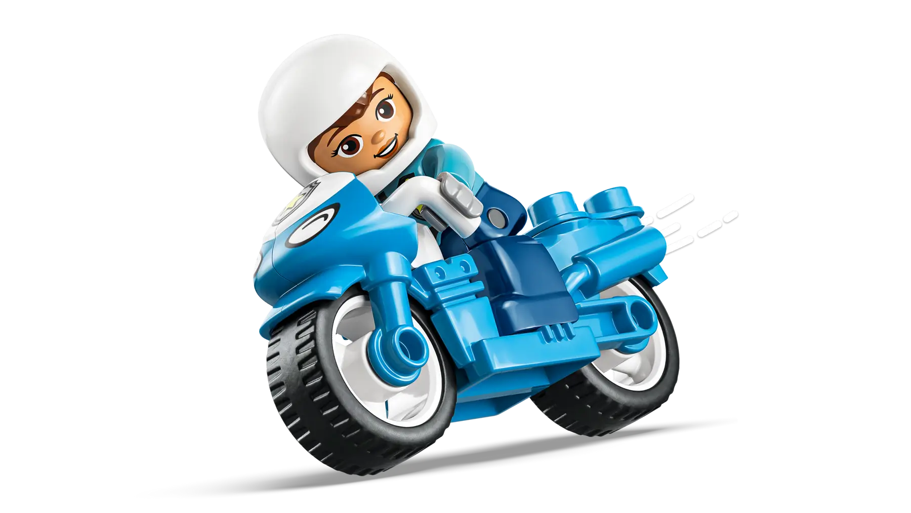 Lego Blue Police Motorcycle  (10471)