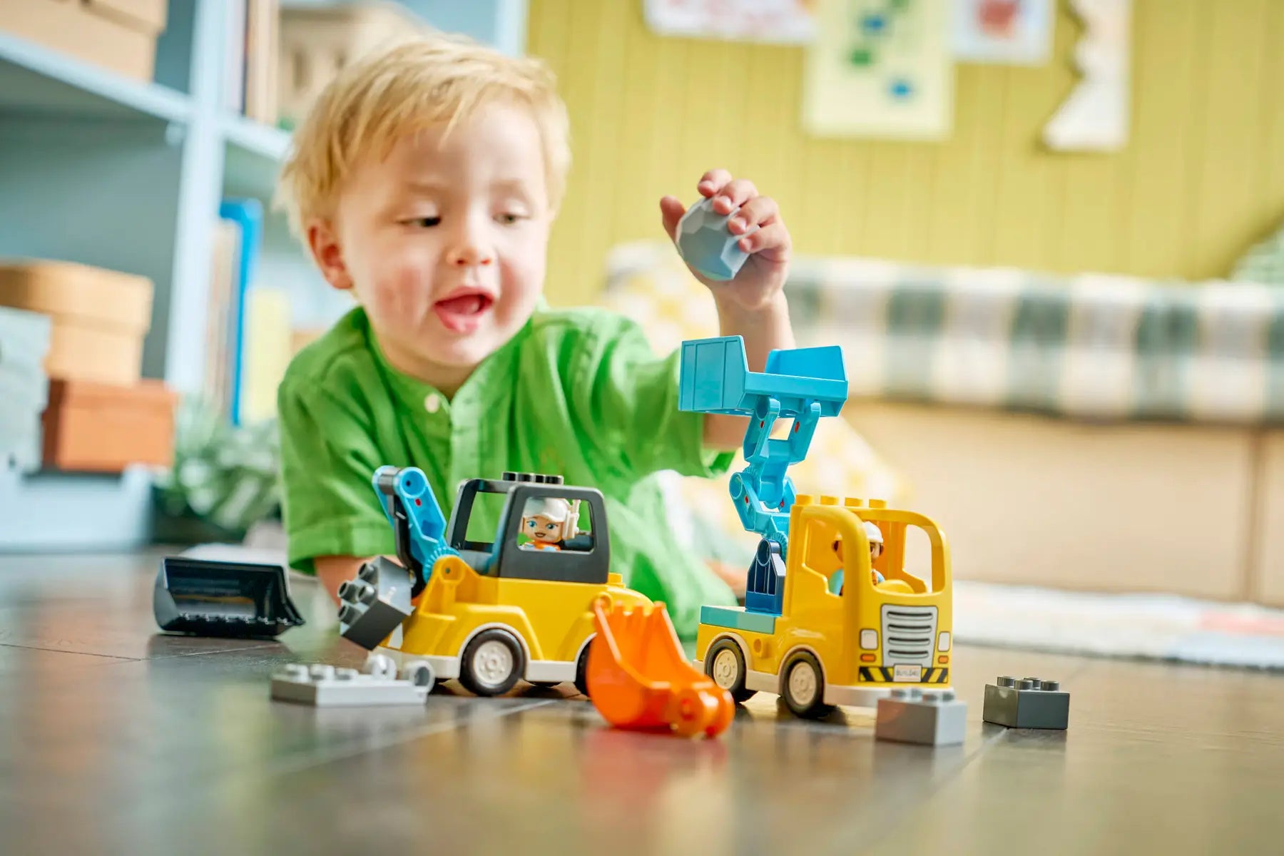 Lego 3 in 1 Construction Vehicles  (10475)