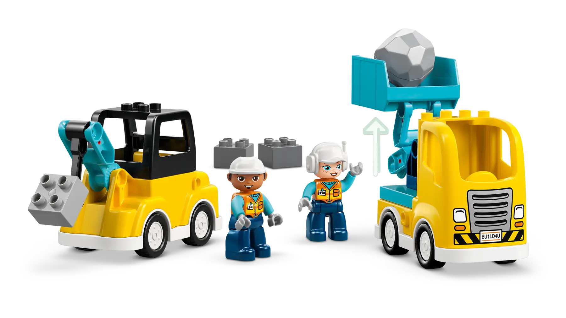 Lego 3 in 1 Construction Vehicles  (10475)