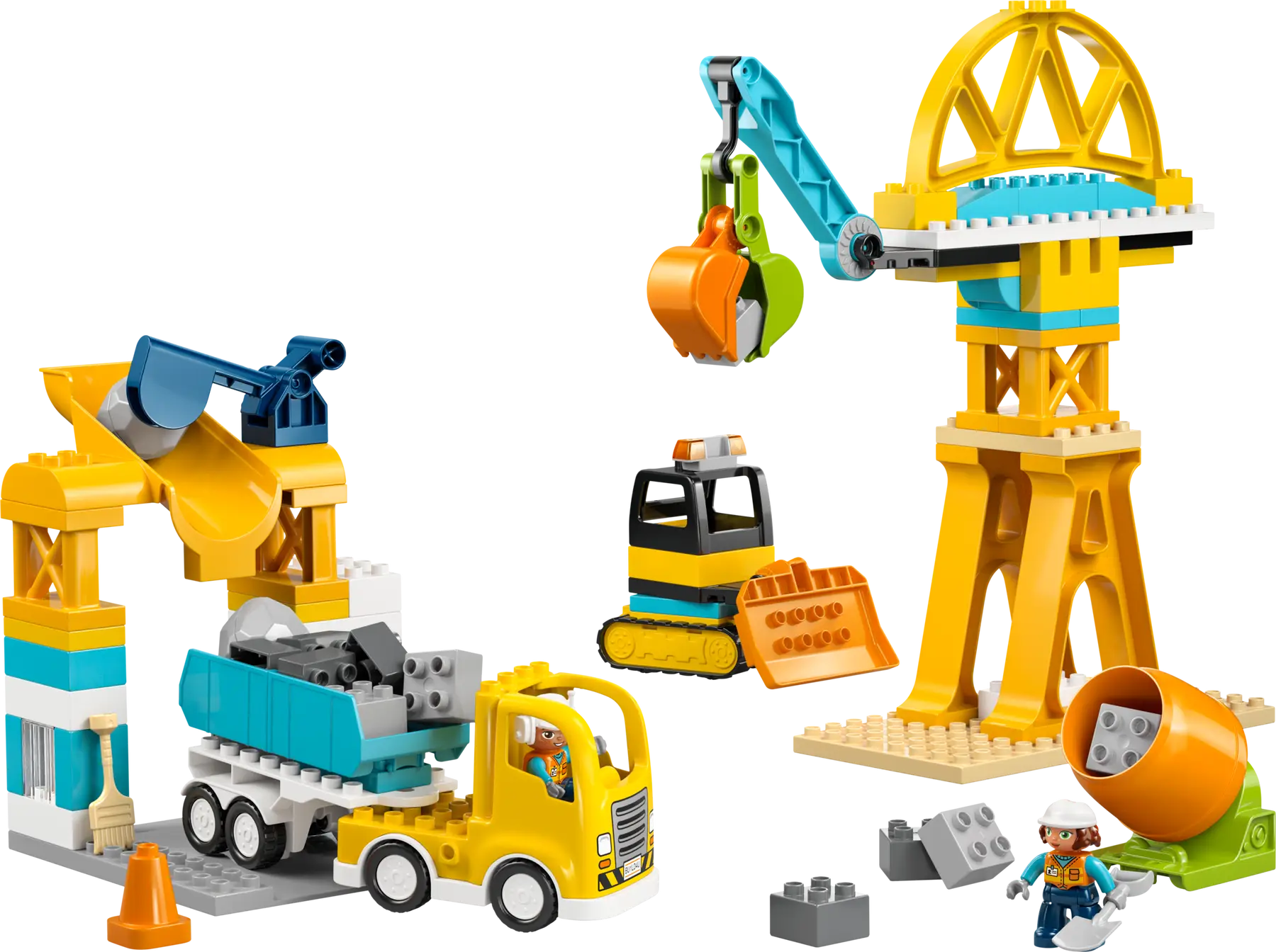 Lego 3 in 1 Construction Site and Vehicles (10476)