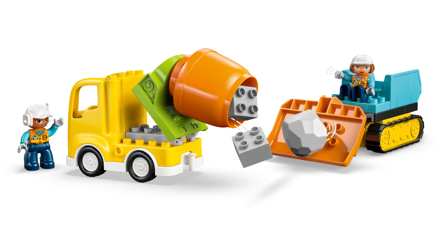 Lego 3 in 1 Construction Site and Vehicles (10476)
