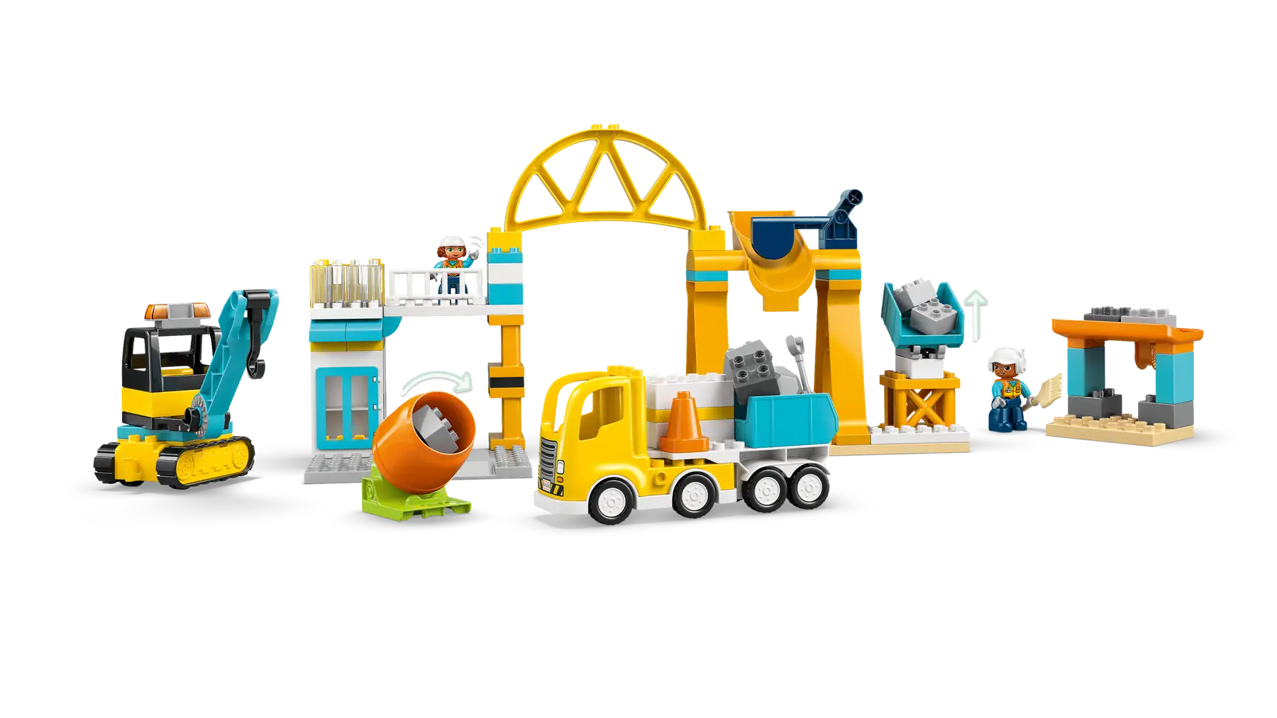 Lego 3 in 1 Construction Site and Vehicles (10476)