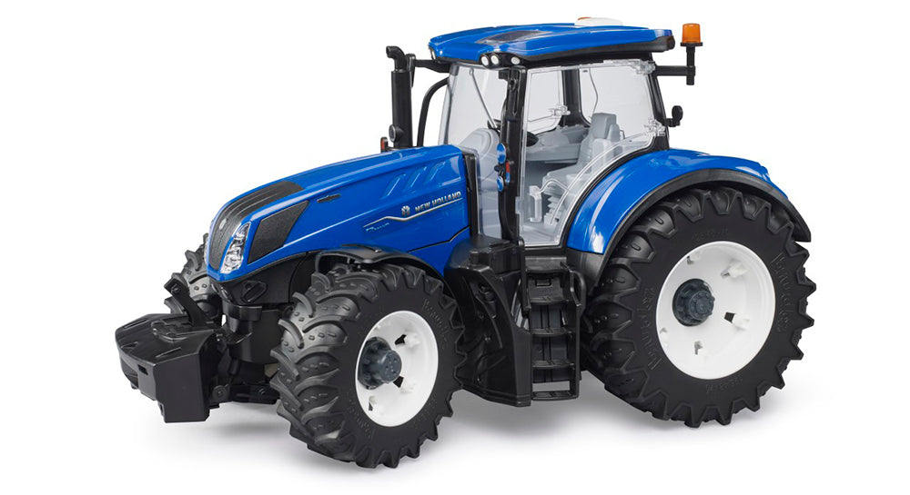 Bruder New Holland T7.340 Tractor – 1:16 Premium Farm Toy with Opening Doors (Ages 4+)