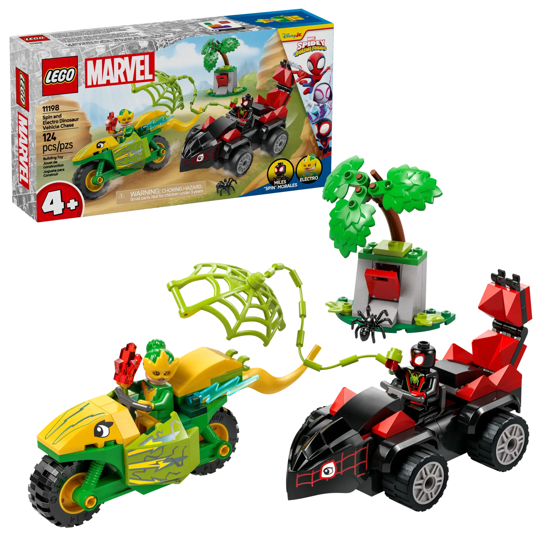 Lego Spin and Electro Dinosaur Ve..(11198)