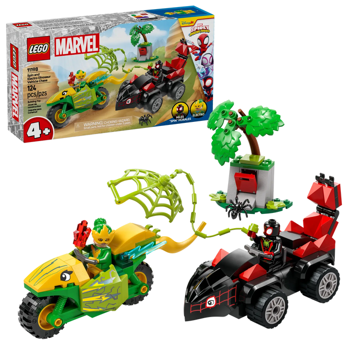 Lego Spin and Electro Dinosaur Ve..(11198)