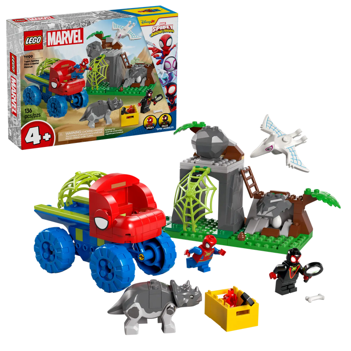 Lego Team Spidey Dino Crawler Res.. (11199)