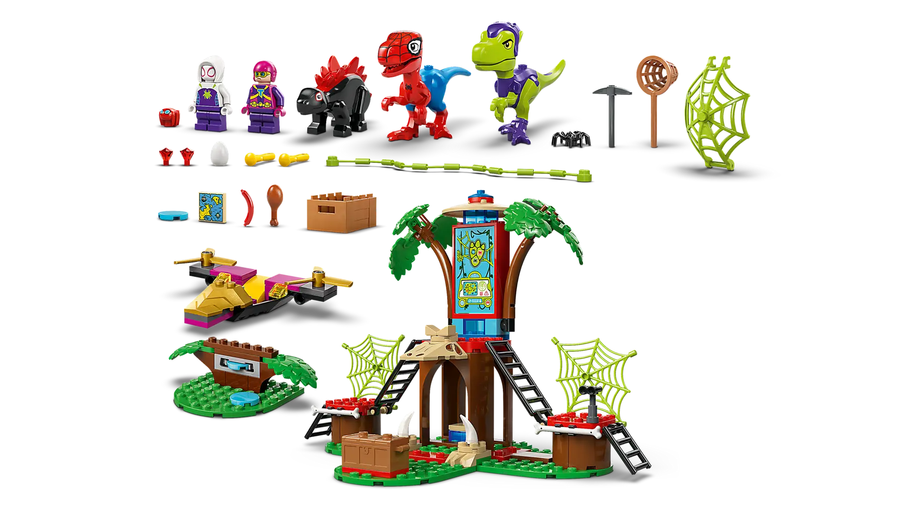 Lego Spidey and Gobby's Raptor Ba.. (11200)