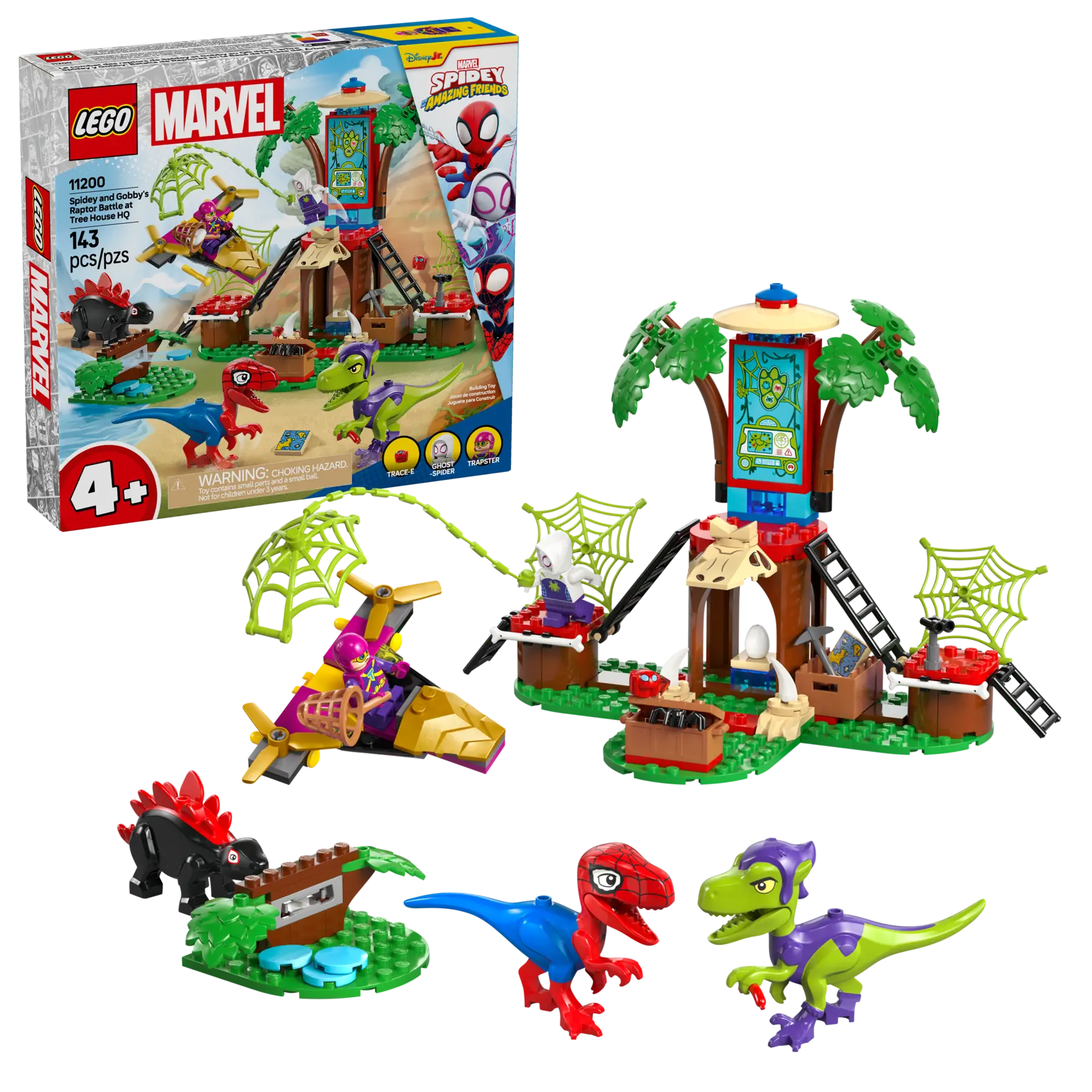 Lego Spidey and Gobby's Raptor Ba.. (11200)