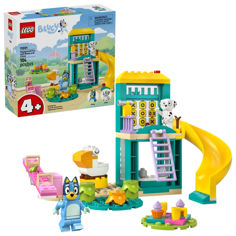 Lego Playground Fun with Bluey and Chloe (11201)