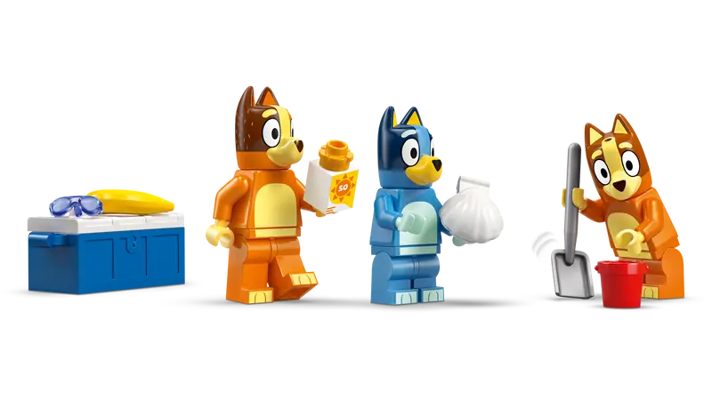 Lego Bluey's Beach & Family Car Trip (11202)