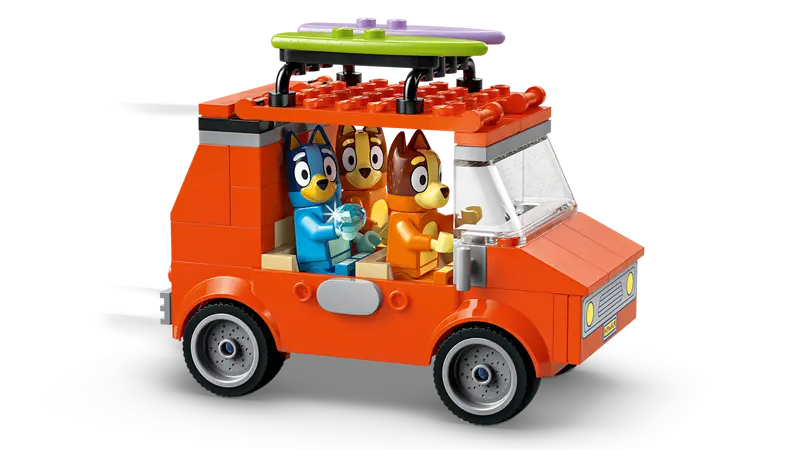 Lego Bluey's Beach & Family Car Trip (11202)