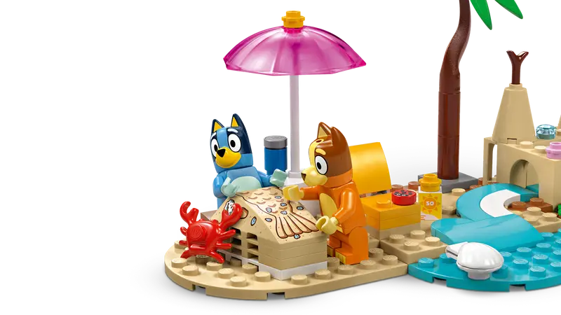 Lego Bluey's Beach & Family Car Trip (11202)