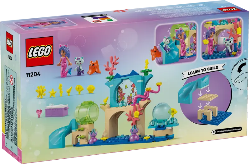 Lego Mermaid Gabby's Aquarium Adventure (11204)