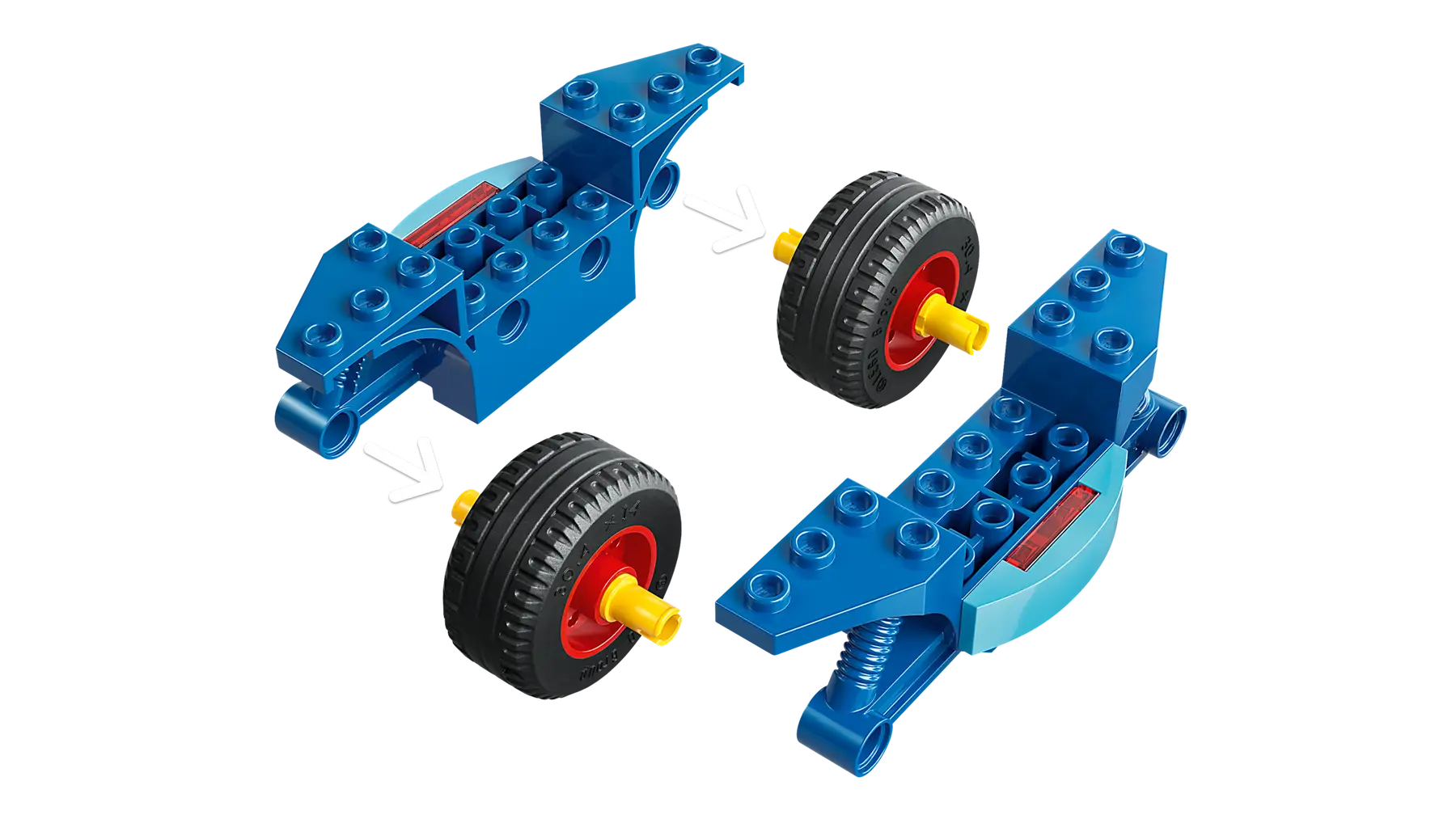 Lego Spidey on his Motorcycle vs. Rhino (11206)