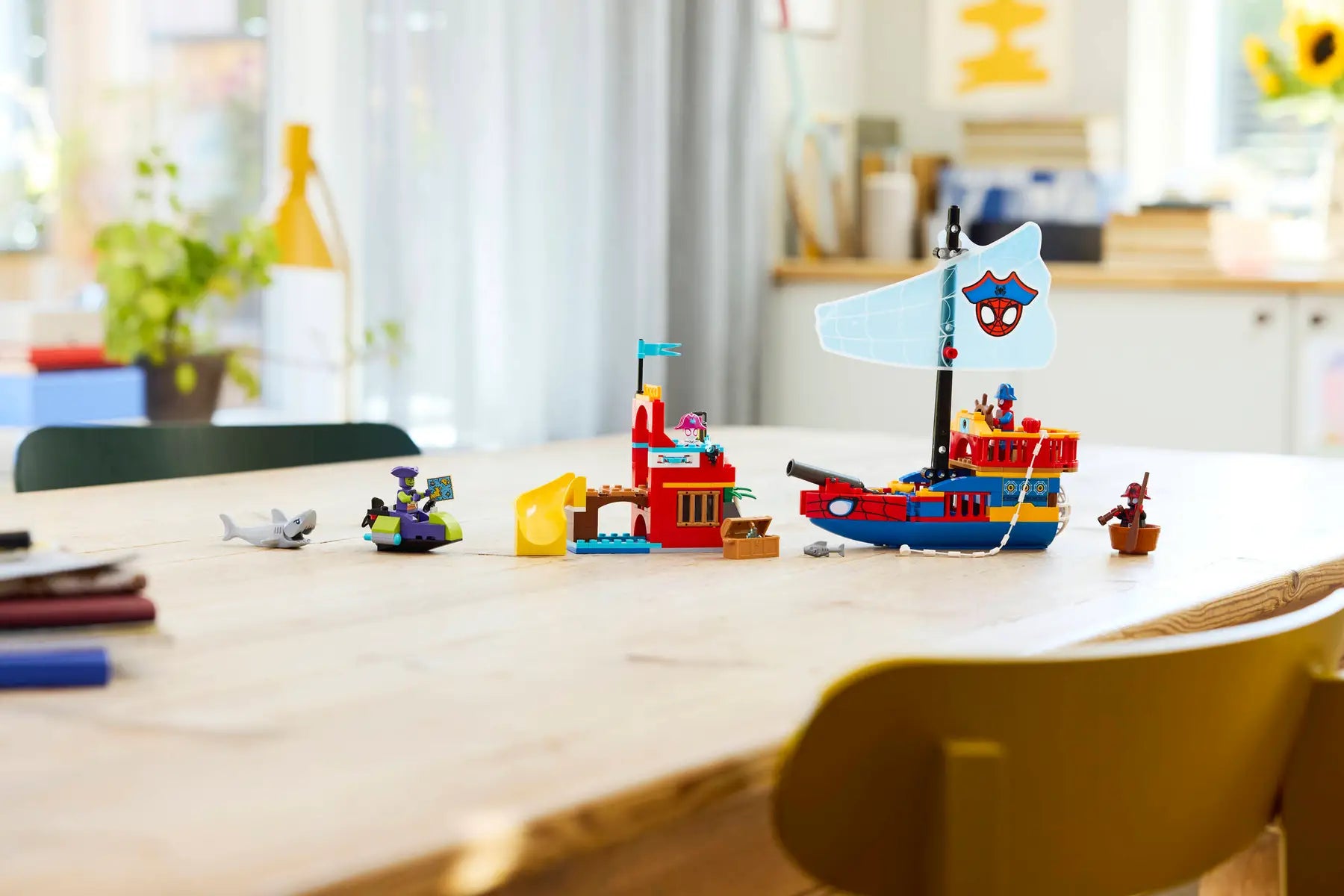 Lego Team Spidey Pirate Ship  (11208)