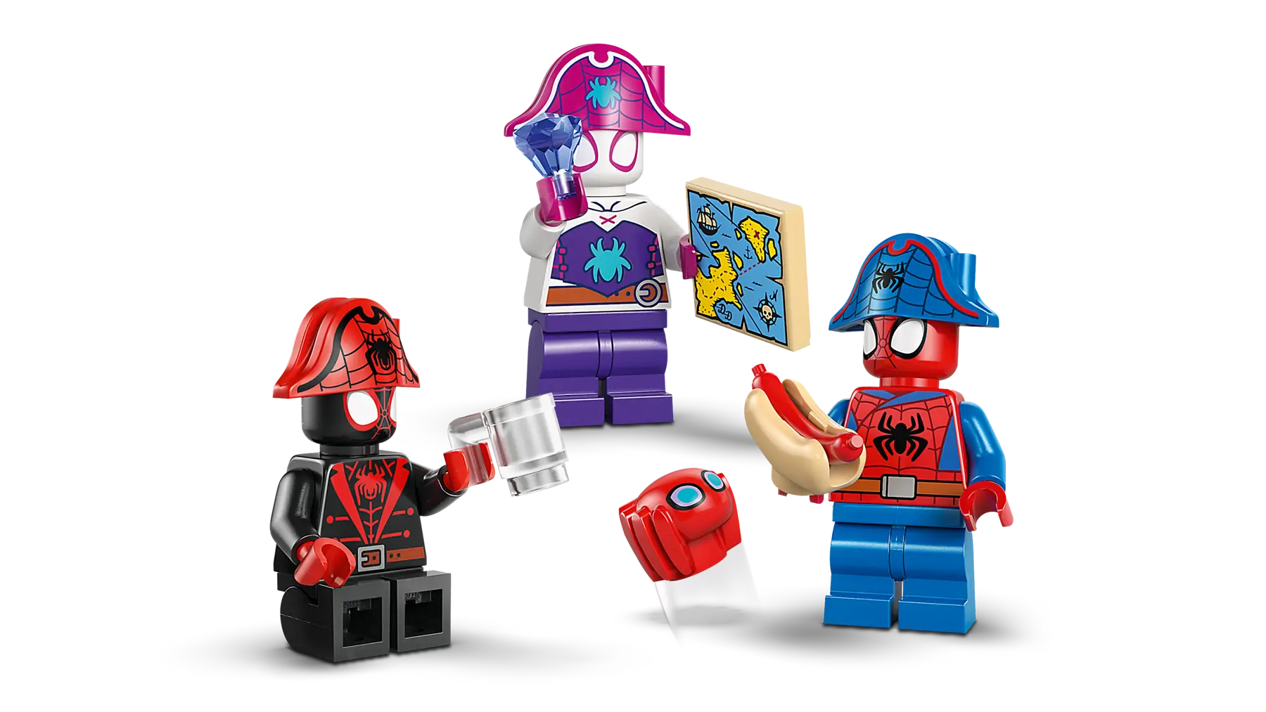 Lego Team Spidey Pirate Ship  (11208)