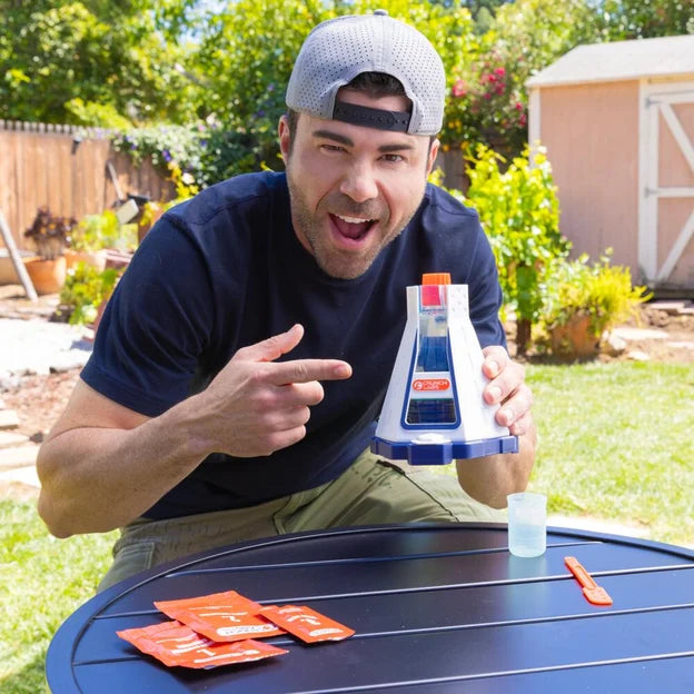 CrunchLabs by Mark Rober Elephant Toothpaste Blast – STEM Chemistry Kit with 15-Foot Eruption (Ages 8+)