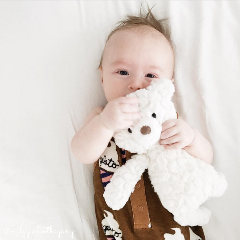 Mary Meyer Putty Nursery Cream Bear 11" – Ultra-Soft Stuffed Baby Bear Plush
