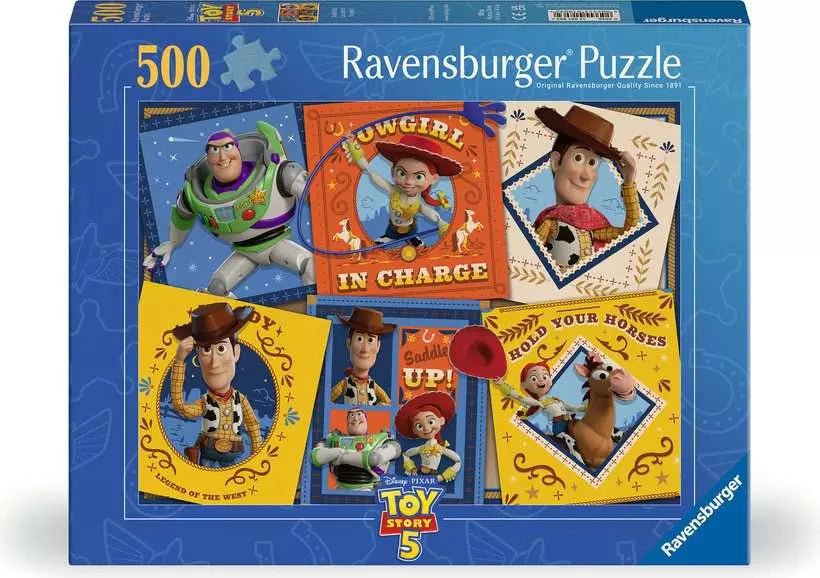 Ravensburger Toy Story 5 500-Piece Jigsaw Puzzle – New Movie Puzzle for Kids & Families (Ages 10+)