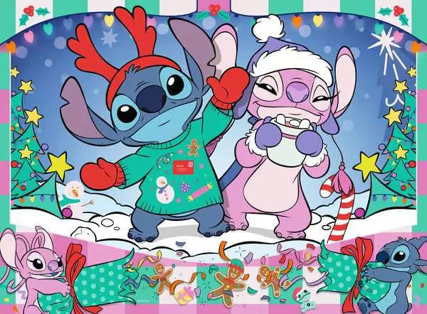 Ravensburger Disney Stitch Christmas Puzzle (100 pieces)