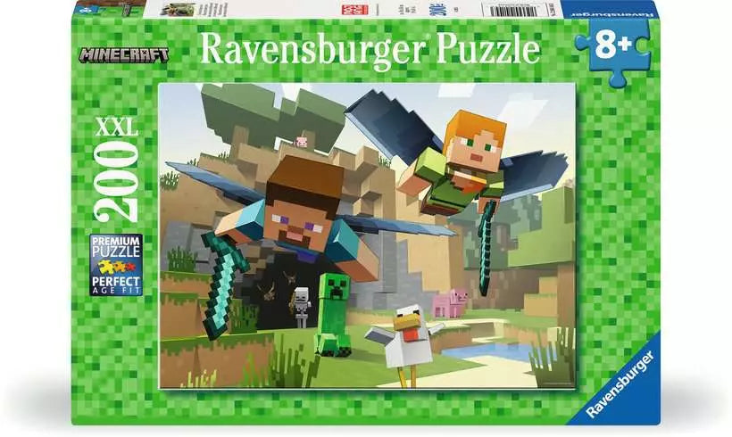Ravensburger Minecraft Adventures 200 Pc Puzzle