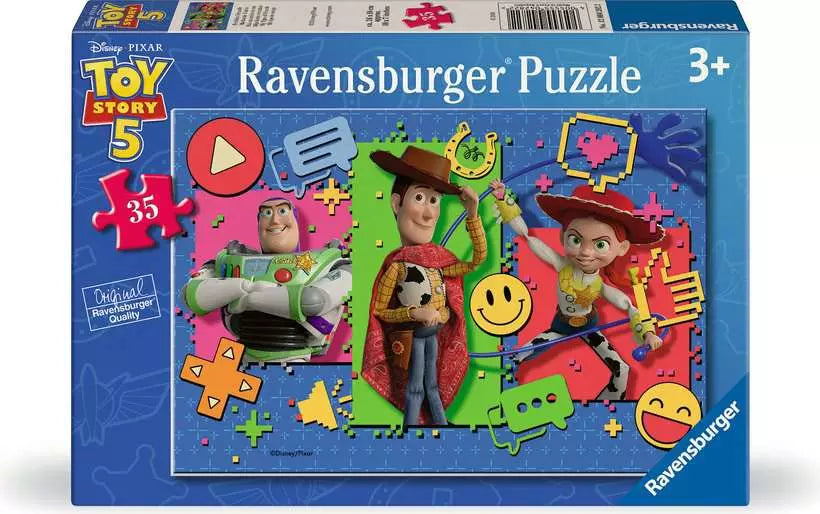 Ravensburger Toy Story 5 35-Piece Jigsaw Puzzle – Toddler Puzzle with Large Pieces (Ages 4+)