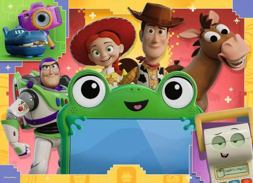 Ravensburger Toy Story 5 Four-Pack 4x100-Piece Puzzle Set – Kids Jigsaw Puzzle Set (Ages 6+)
