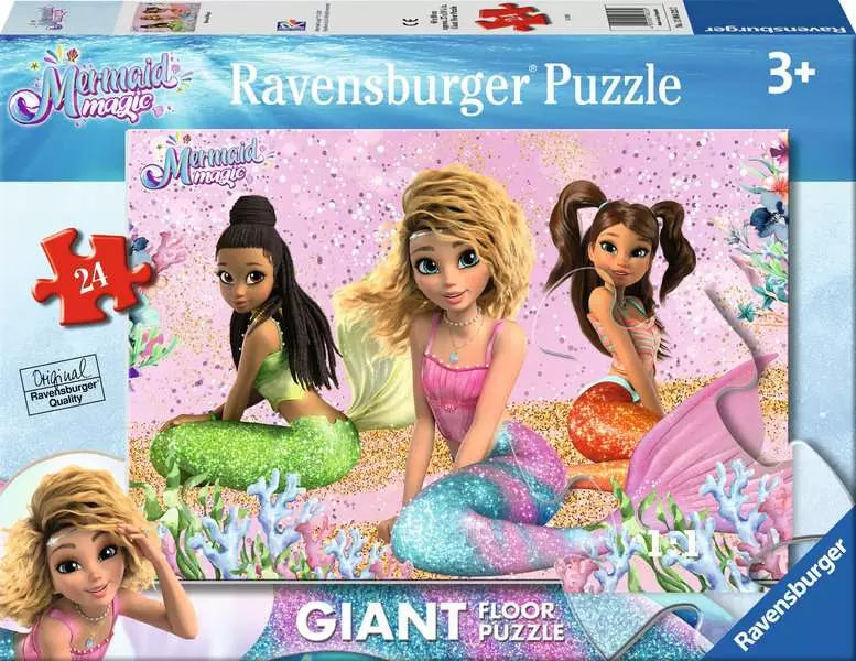 Ravensburger Mermaid Magic 24 Pc Floor Puzzle