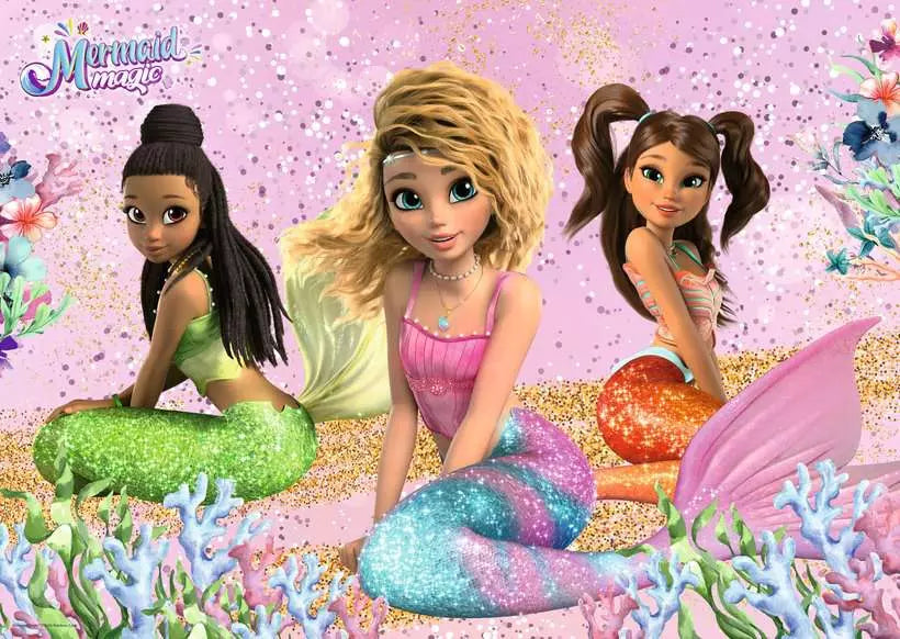 Ravensburger Mermaid Magic 24 Pc Floor Puzzle