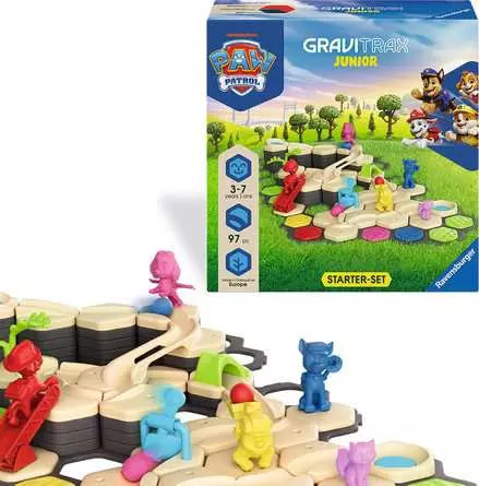 Ravensburger GraviTrax Junior PAW Patrol Large Set – Marble Run Building Set for Kids (Ages 3+)