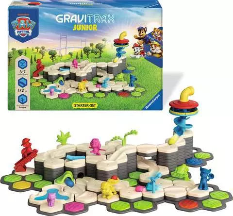 Ravensburger GraviTrax Junior PAW Patrol XXL Set – Deluxe Marble Run Playset for Kids (Ages 3+)