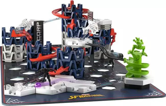 Ravensburger GraviTrax Spider-Man Medium Set – Marvel STEM Marble Run Building Set (Ages 8+)