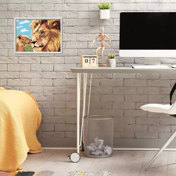 CreArt: Lion Baby 18x24cm