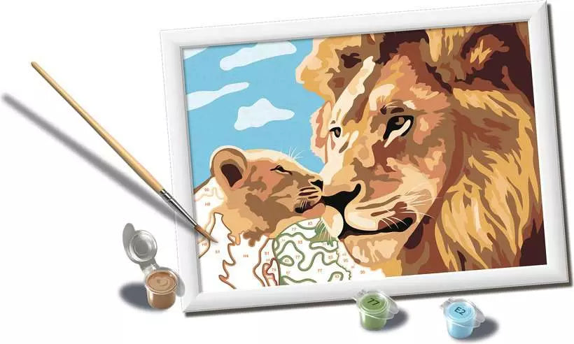 CreArt: Lion Baby 18x24cm