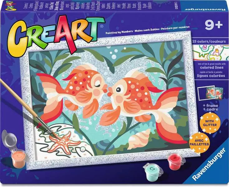 CreArt: Fish in Love 18x24cm