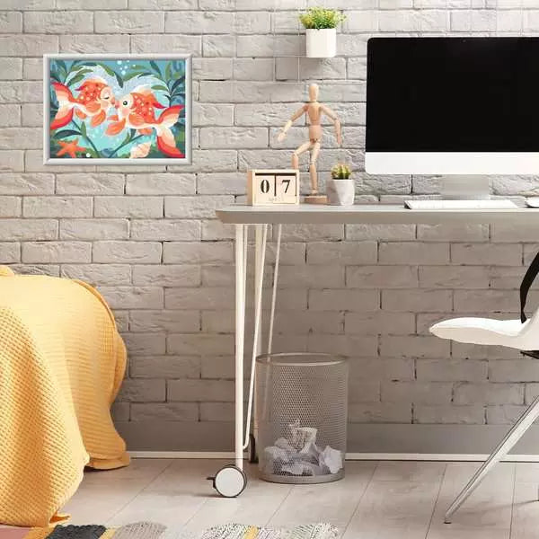 CreArt: Fish in Love 18x24cm