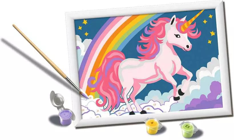 CreArt: Pink Unicorn 18x24cm