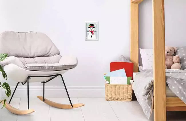 Ravensburger CreArt Kids Snowman – Christmas Paint by Numbers Art Kit (Ages 7+)