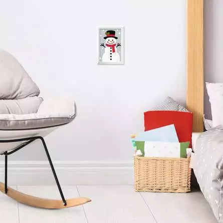 Ravensburger CreArt Kids Snowman – Christmas Paint by Numbers Art Kit (Ages 7+)