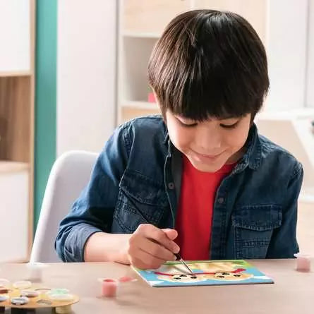 Ravensburger CreArt Kids Playing Puppies – Paint by Numbers Art Kit (Ages 7+)