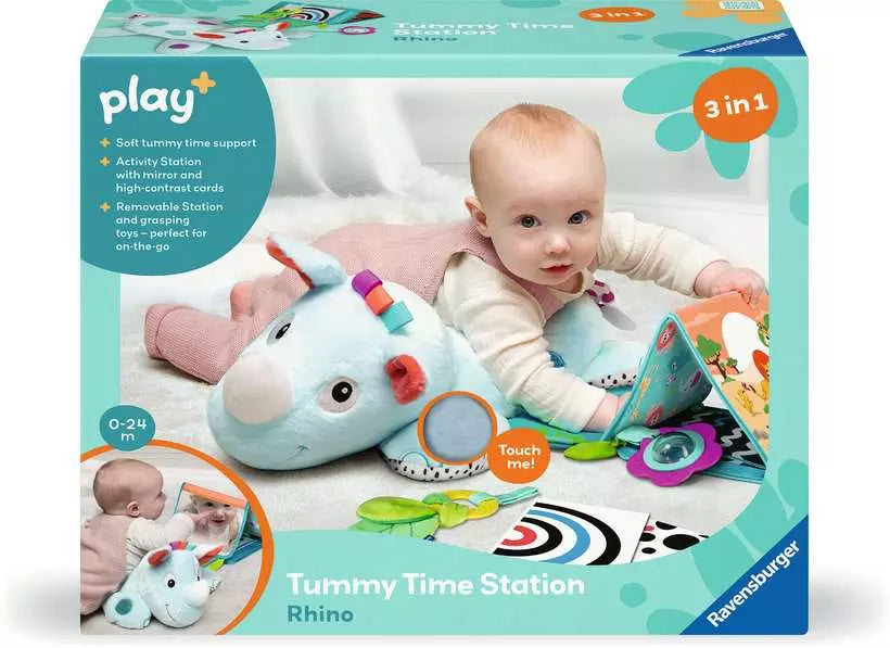 Tummy Time Station: Rhino
