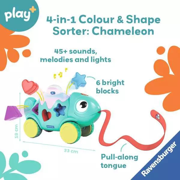 Color & Shape Sorter: Chameleon