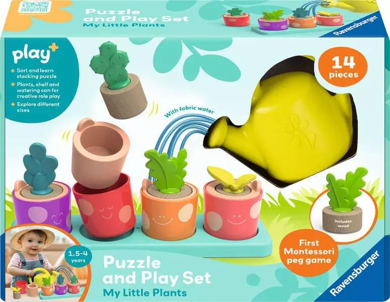 Ravensburger Play + Pretend Play Set: My Little Plants