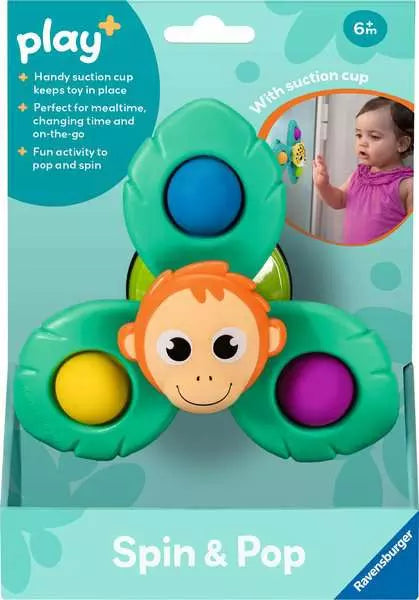 Ravensburger Play + Spin & Pop: Monkey EN