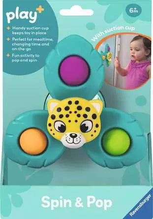 Ravensburger Play + Spin & Pop: Leopard EN