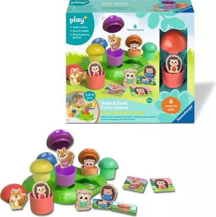 Ravensburger Play+ Woodland Animals Colour Game – Matching & Sorting Game (Ages 2+)