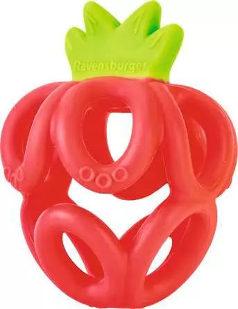 Ravensburger Play+ Teething Fruits – Sensory Teether Set for Babies (Ages 0+, Display of 18)