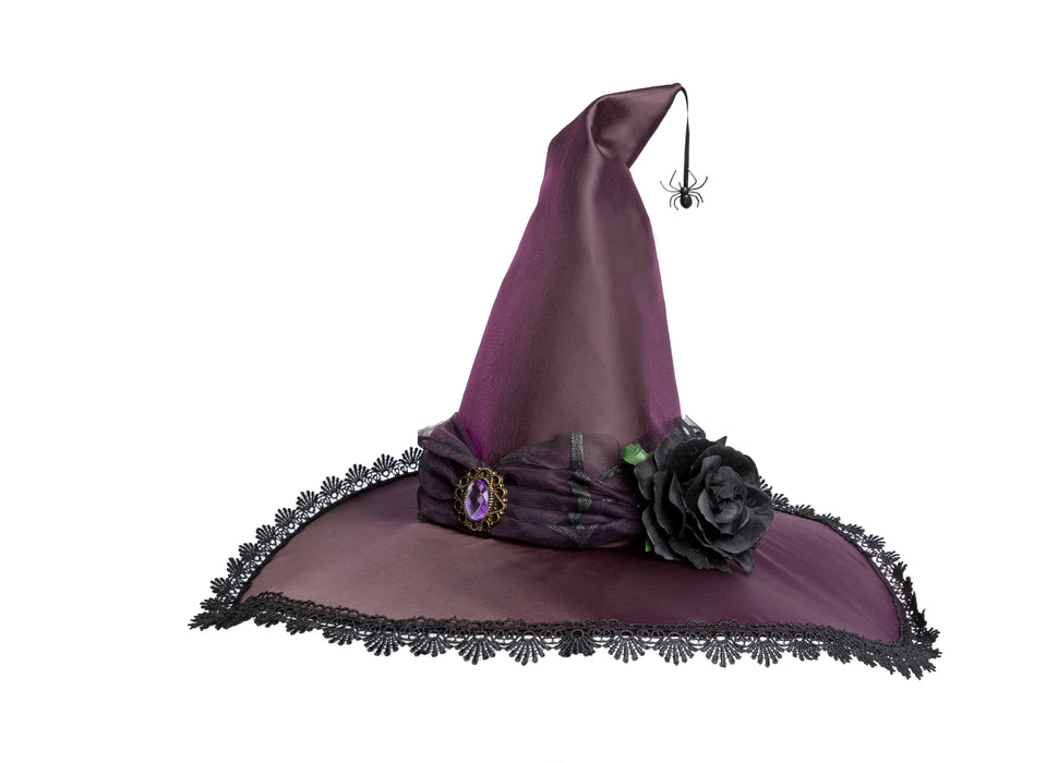 Great Pretenders Amethyst the Spider Witch with Hat, Size 5-6
